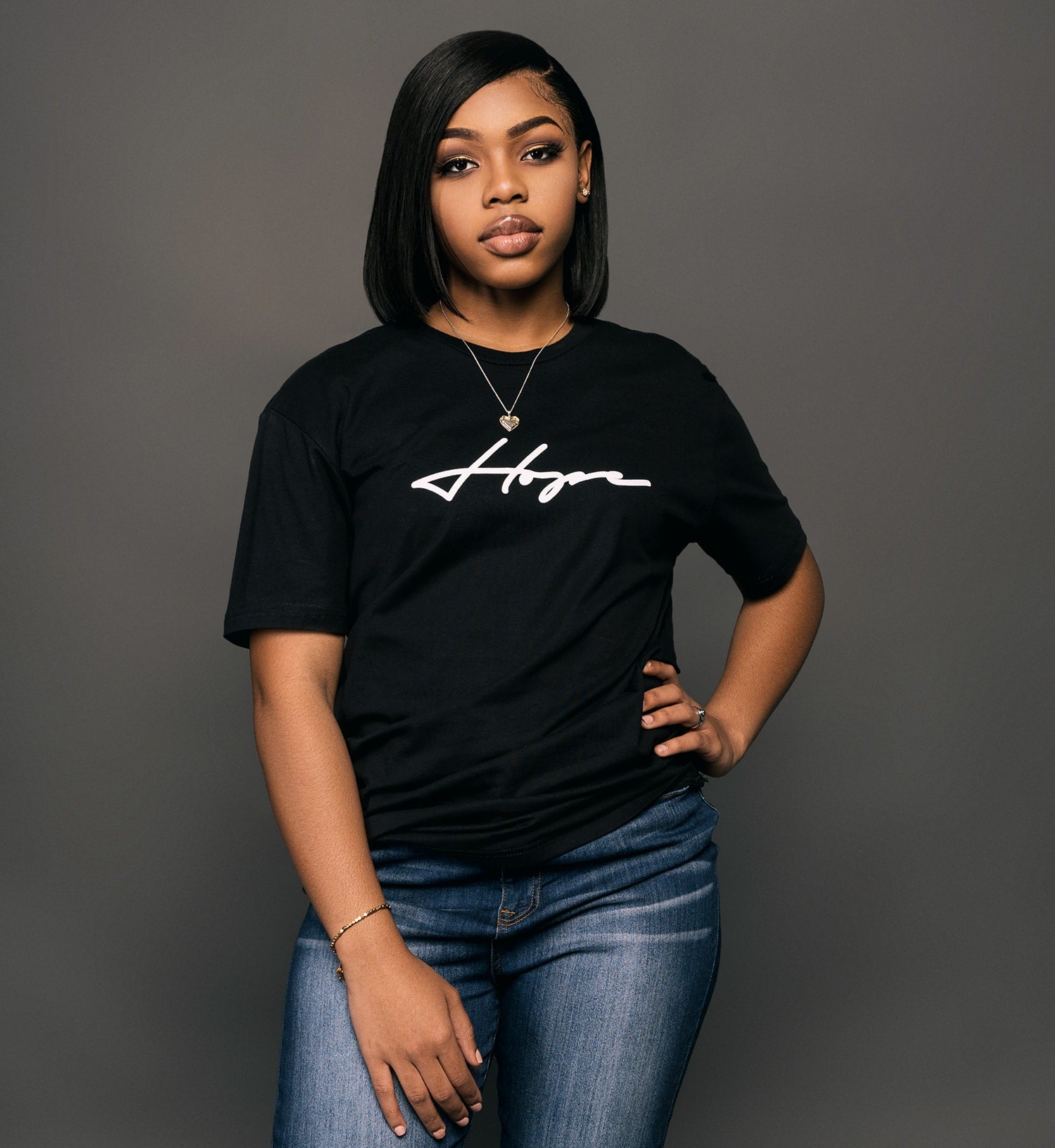 "HOPE" BLACK